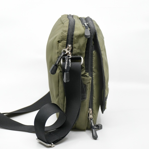 DEREK ALEXANDER Nylon Top Zip Classic Crossbody Organizer - Picture 3 of 10